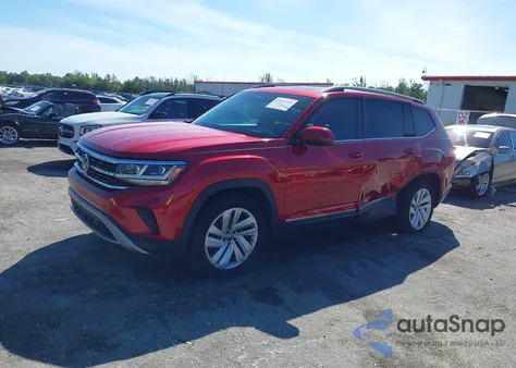 2021 Volkswagen Atlas 3.6L V6 Sel z USA, uszkodzony, nr VIN 1V2ER2CA7MC530819